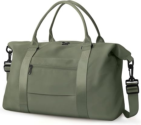 Travel Duffle Bag, Waterproof Weekender Bag Carry On Tote Bags for Women, Travel Essentials Sport... | Amazon (US)