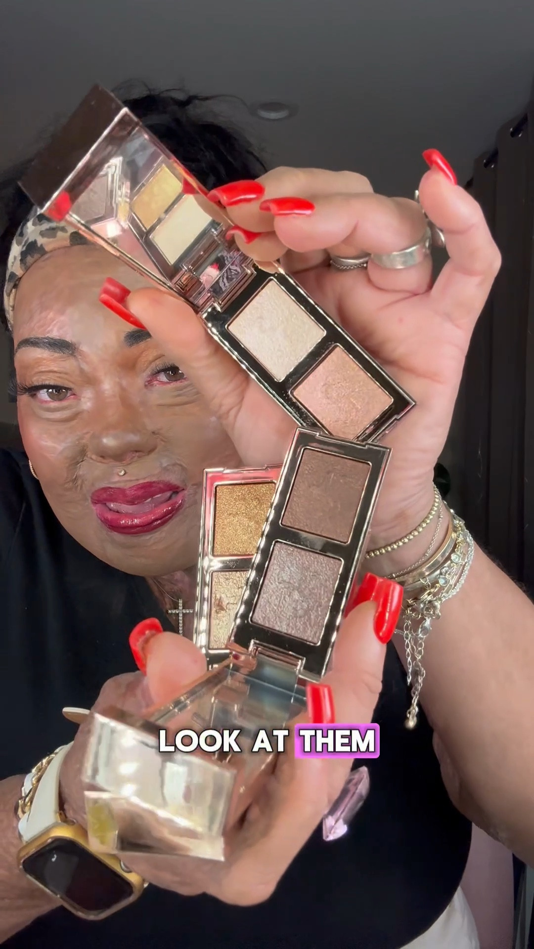 Patrick Ta Major Dimensions Eye Illusion Eyeshadow Duos are beautiful and worth the money if you’re going to use it consistently! One good shadow is worth more than a lot of bad ones!✨

Do you know who I am, still in the club, talk to my team, we need better lighting

shimmer eyeshadow, pearl eyeshadow, beauty, luxury makeup 

#LTKWatchNow #LTKOver40 #LTKBeauty