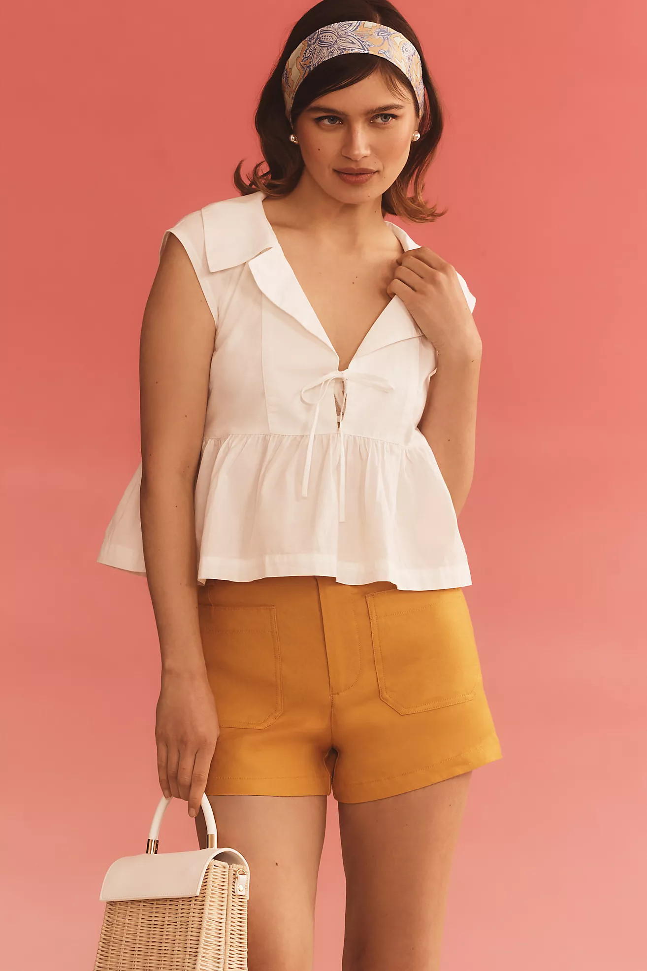 Maeve Babydoll Blouse | Anthropologie (US)
