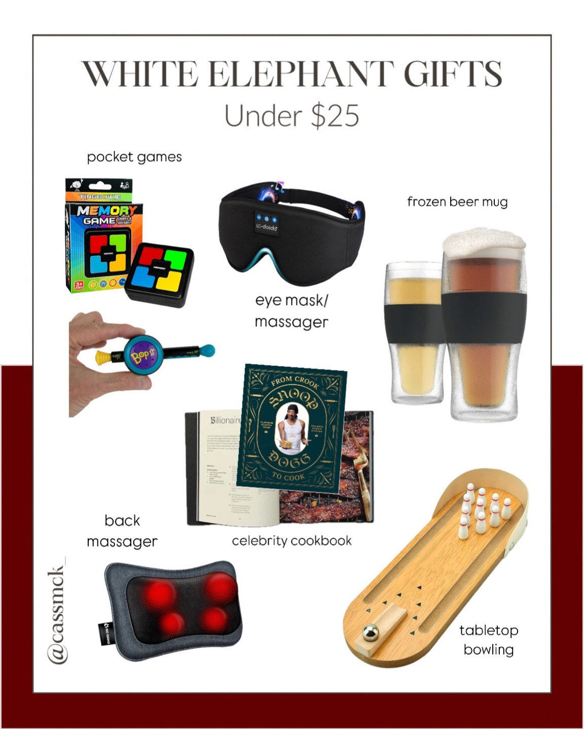 White elephant gift inspo under $25 🎄🎁🐘

#LTKfindsunder50 #LTKSeasonal #LTKparties