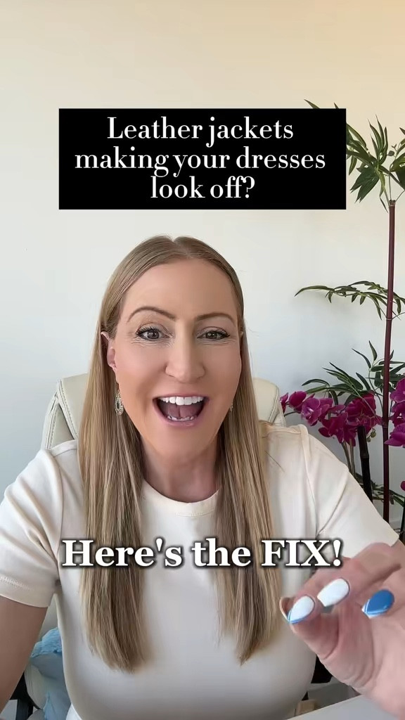 Leather Jacket + Dress Outfit Formula (Over 40)

Structured jacket + soft dress + elongating shoes = effortless polish

#LTKgrwm #LTKOver40 #LTKSeasonal