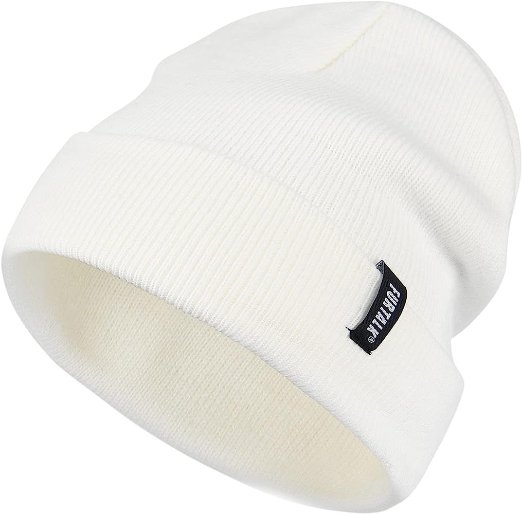 FURTALK Toddler Beanie for Boys Girls Baby Kids Beanies Knit Winter Hats | Amazon (US)