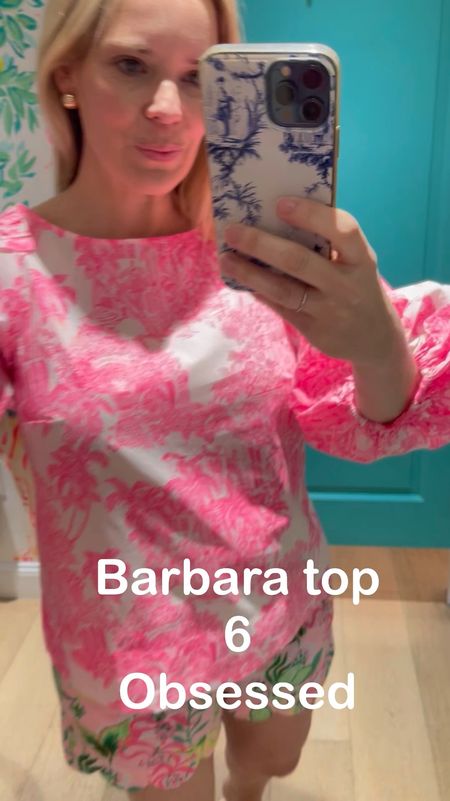 One of my favorite things I tried on! Love those barbara top from Lilly Pulitzer 

#LTKover40 #LTKfindsunder100 #LTKfindsunder50