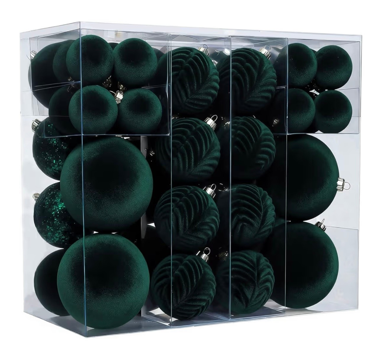 53 pieces 🌲🌲🌲 

Dark Green Christmas Balls, with Christmas Bells Decor and Paper Ornaments, Shatterproof Hanging Xmas Tree Decorations Set for Holiday

#LTKSeasonal #LTKHoliday #LTKHome