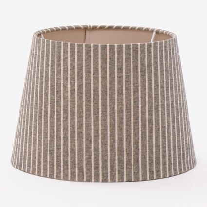Sage & Beige Stripe Lamp Shade 30x30cm | TK Maxx