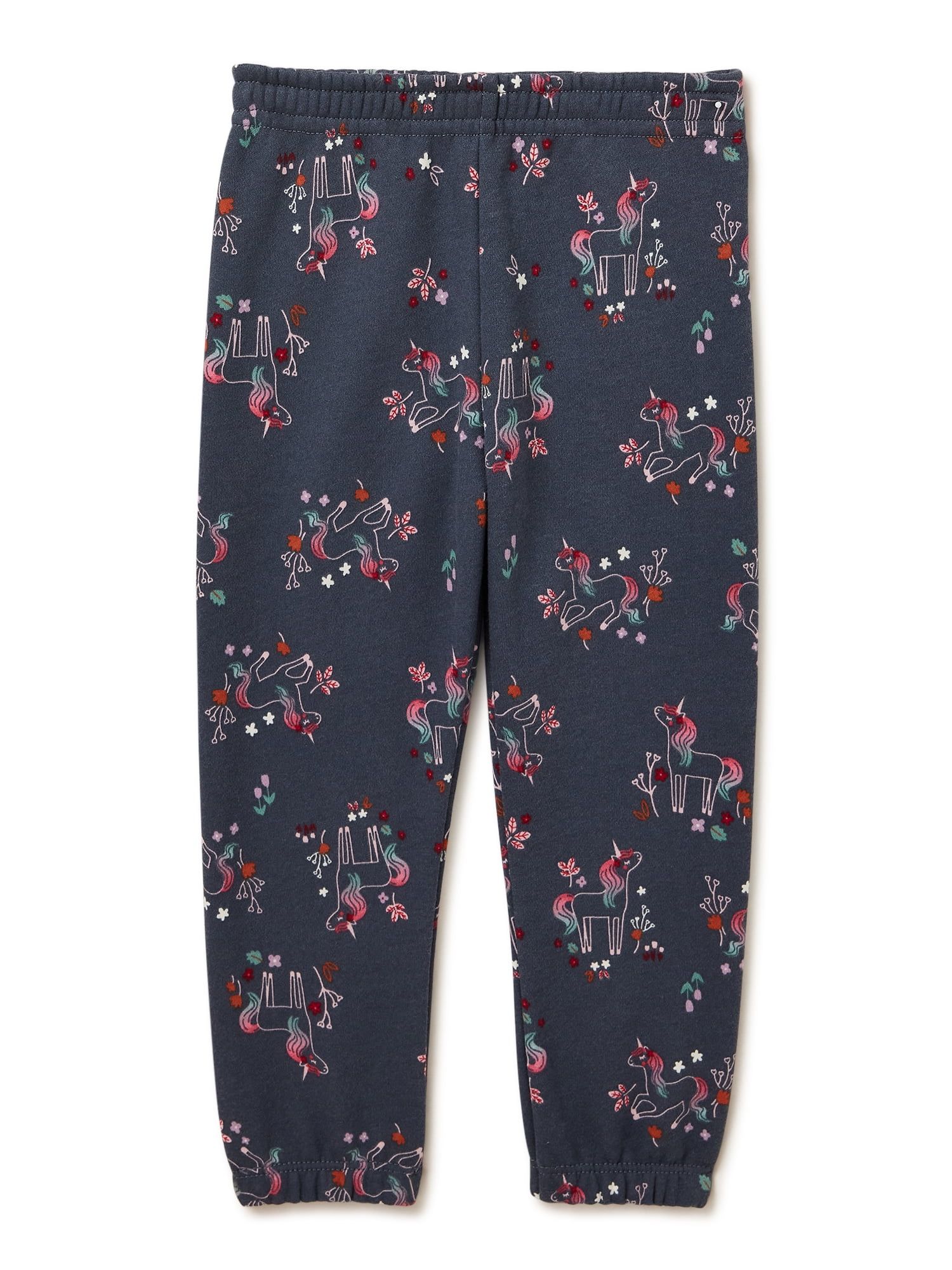 Garanimals Toddler Girls Print Fleece Pants, Sizes 2T-5 T - Walmart.com | Walmart (US)