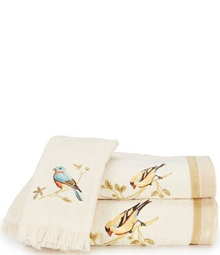 Avanti Linens Gilded Birds Bath Towels | Dillard's | Dillard's