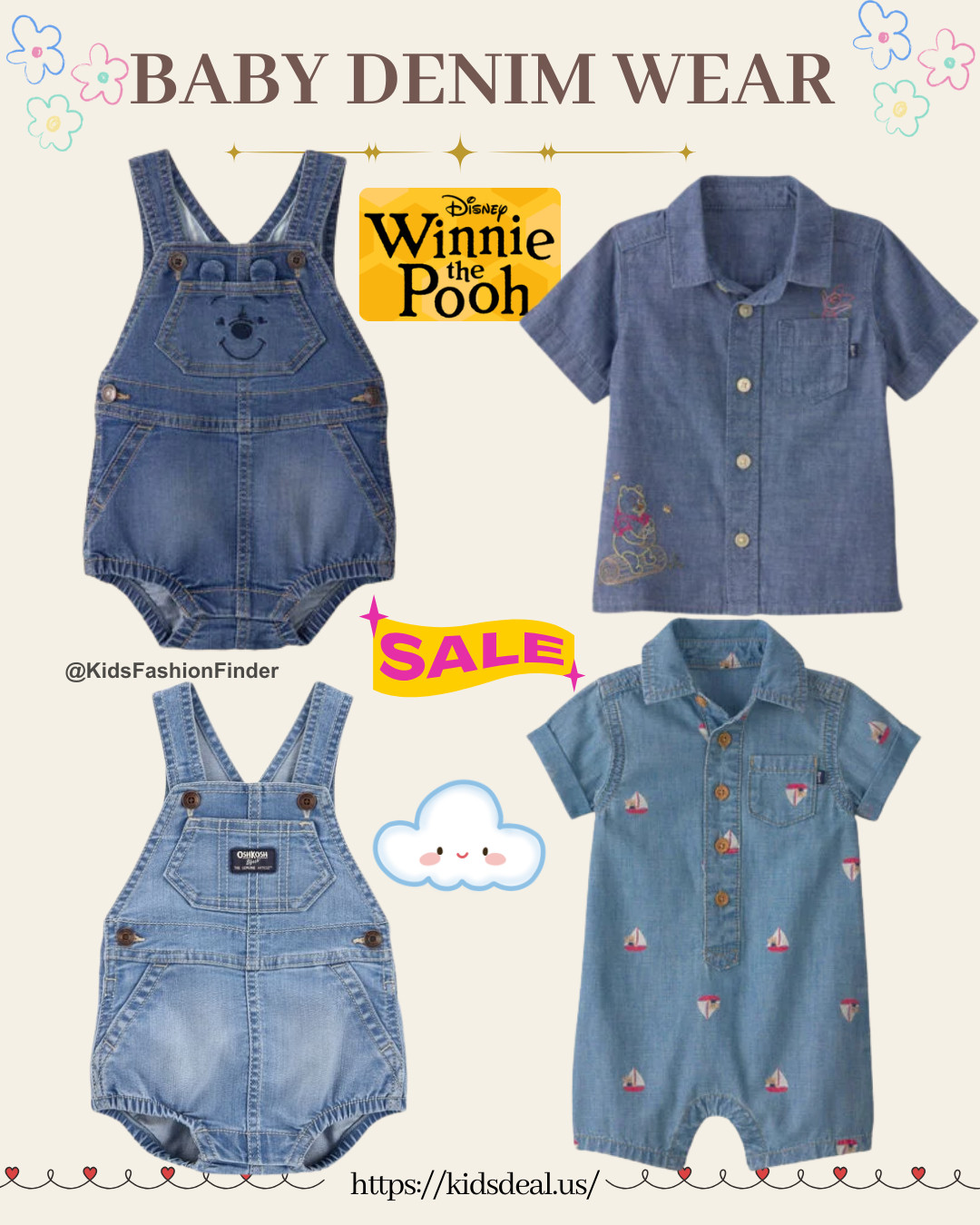 👶💙 Baby Denim Wear = TOO CUTE!

Classic denim looks that never go out of style 😍

Winnie the Pooh collab 🐻🍯 = extra adorable vibes!

Perfect for everyday outfits, photos, or gifting 🎁✨

#OshKoshBgosh #BabyDenim #WinnieThePooh #BabyStyle #ToddlerFashion #CuteKids #MomFinds #KidsOOTD #DisneyBaby  

 

#LTKootd #LTKTravel #LTKBaby