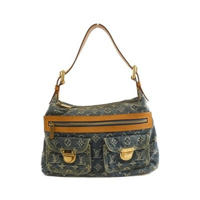 Authentic Louis Vuitton Monogram Denim Baggy PM M95049 Shoulder Bag #260-008... | eBay US
