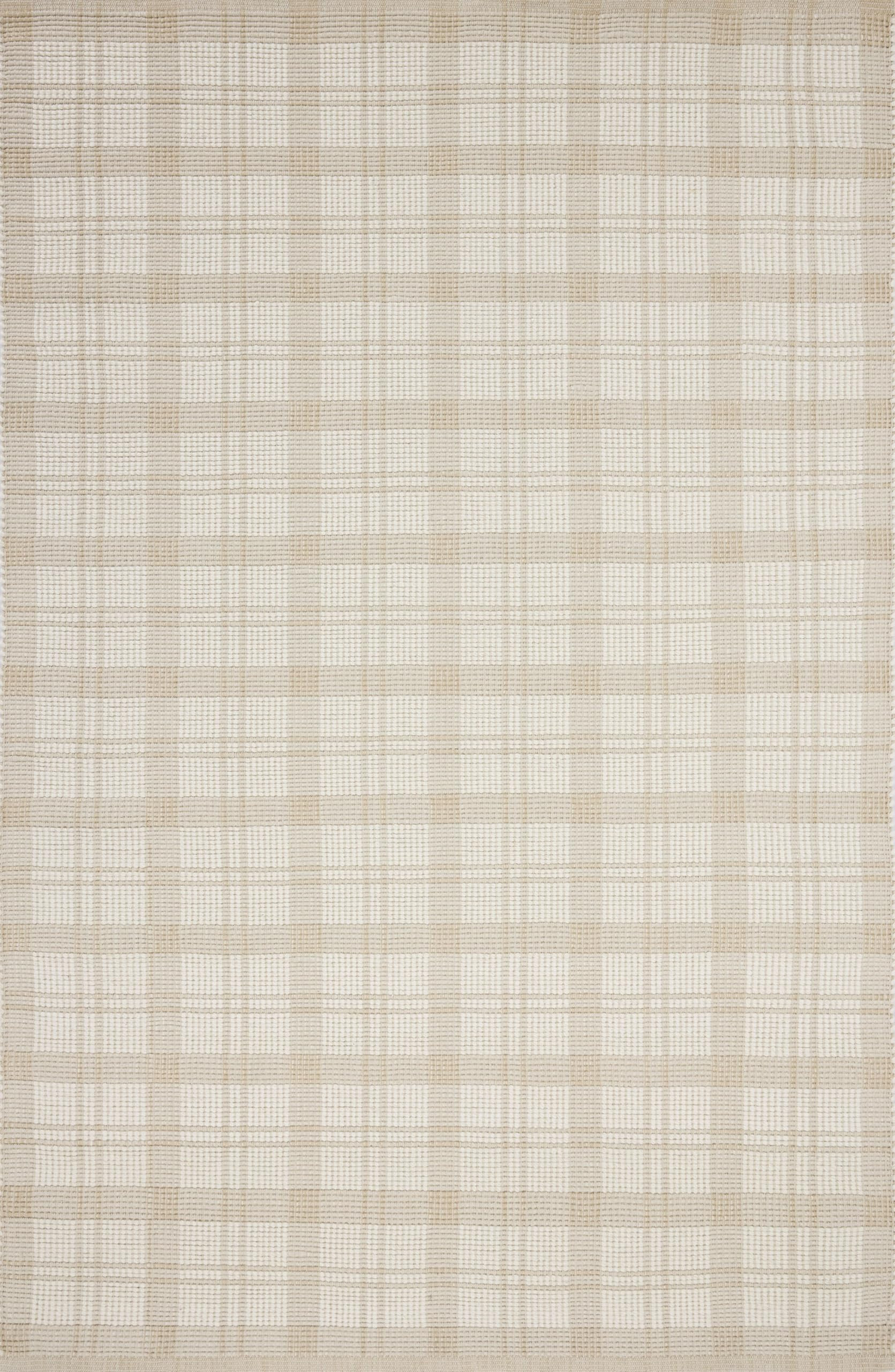 Loloi Magnolia Home by Joanna Gaines Ryder Collection RYD-01 Beige/Ivory 2'-3" x 3'-9" Accent Rug | Amazon (US)