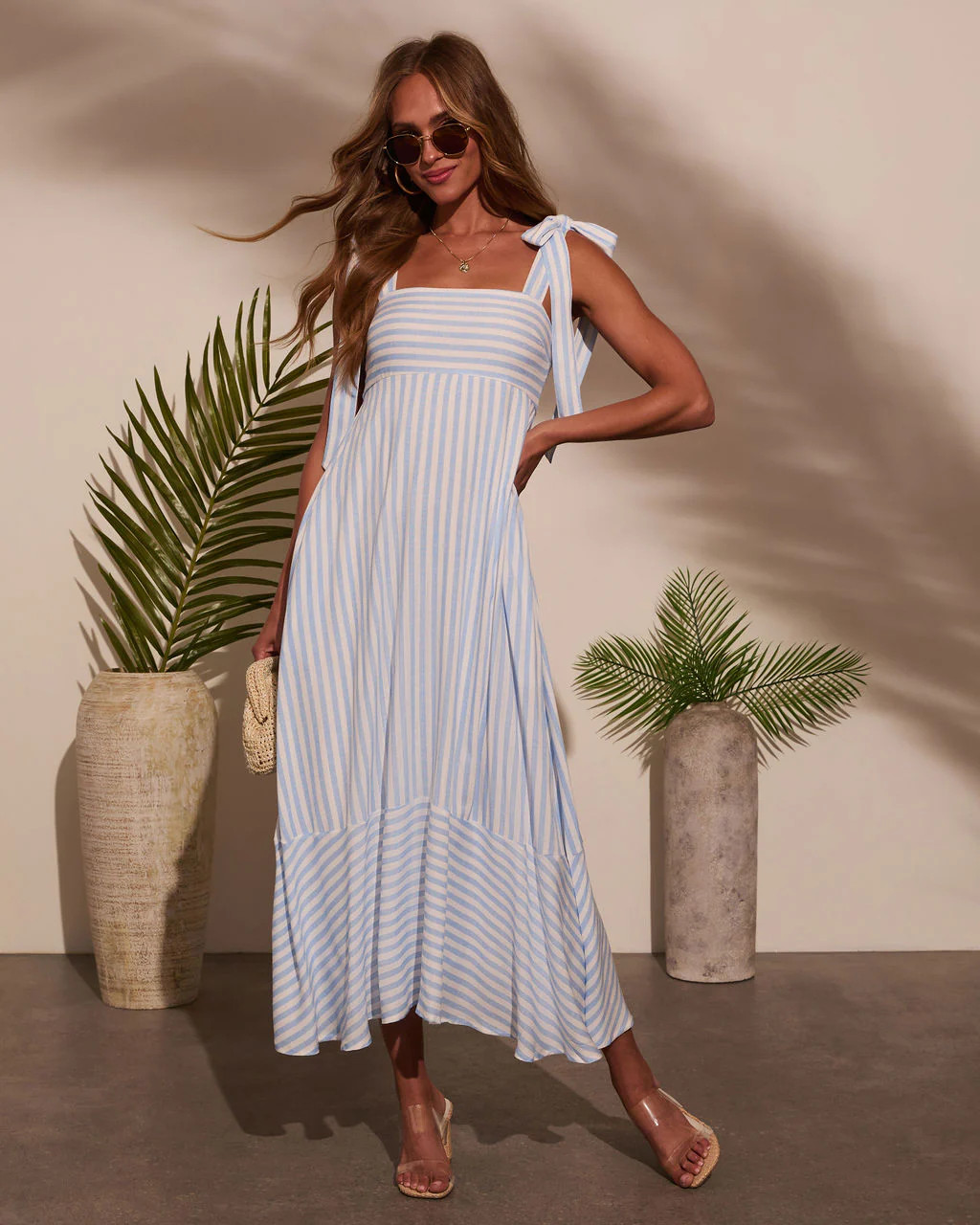 Colene Striped Maxi Dress | VICI