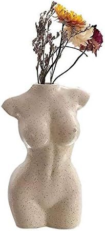 Body Vase Female Form for Boho Bathroom Decor, Boho Flowers, Boho vase for Minimalist Decor, Small v | Amazon (US)