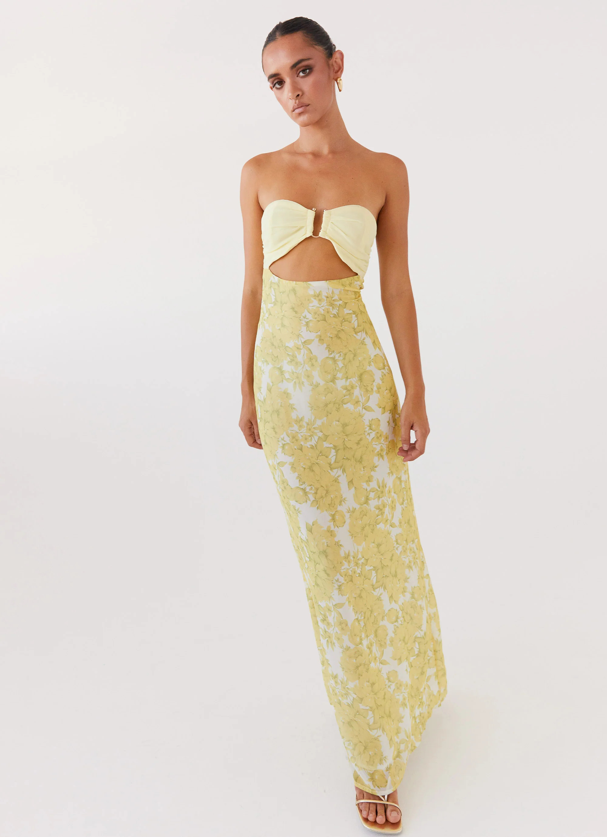 Tropicana Maxi Dress - Daffodil | Peppermayo (Global)