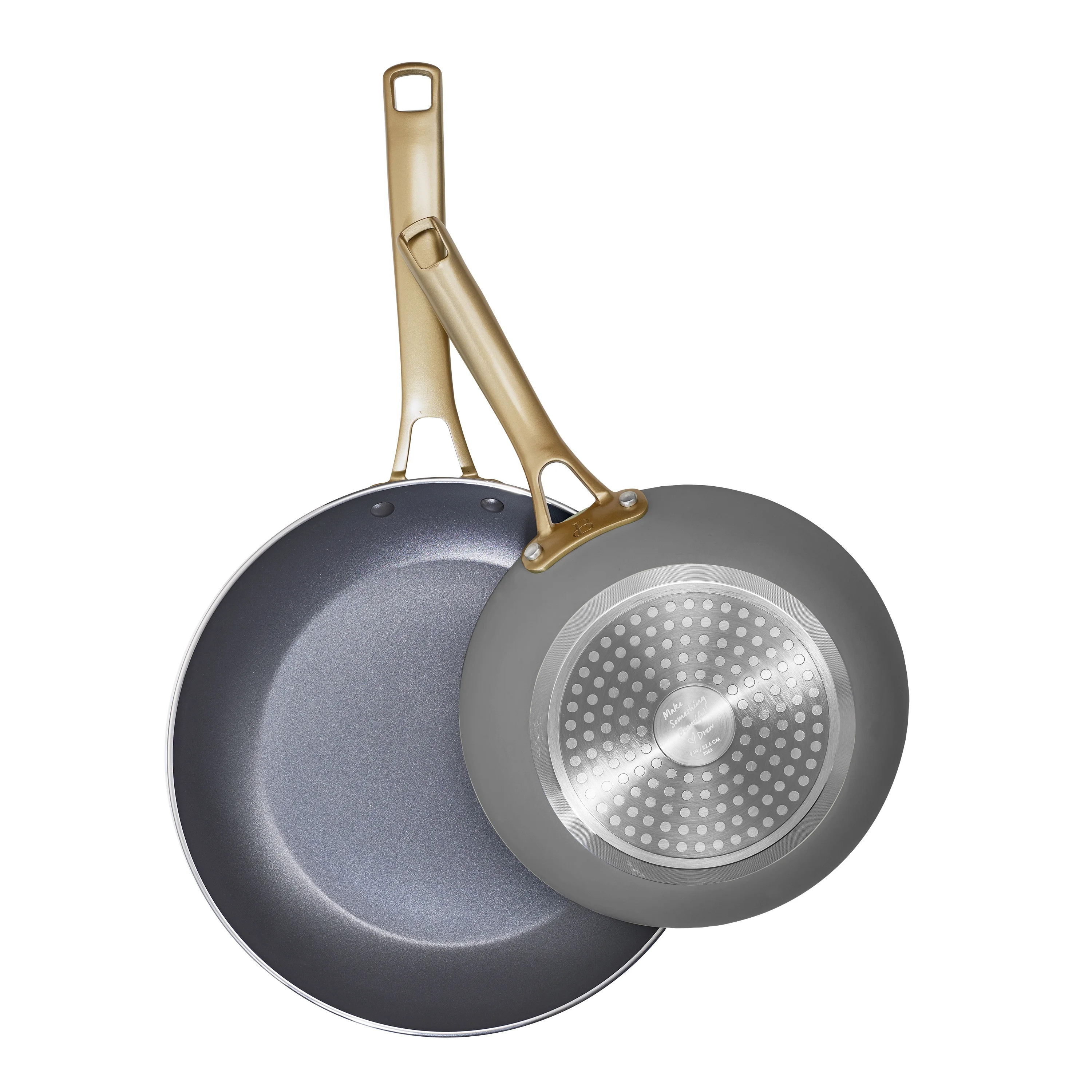 Beautiful 2 PC Fry Pan Set (9"/11"), Grey Smoke - Walmart.com | Walmart (US)