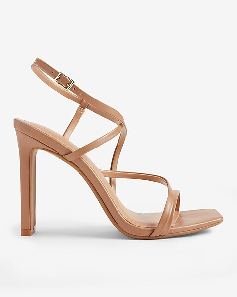 Strappy Heeled Sandals | Express