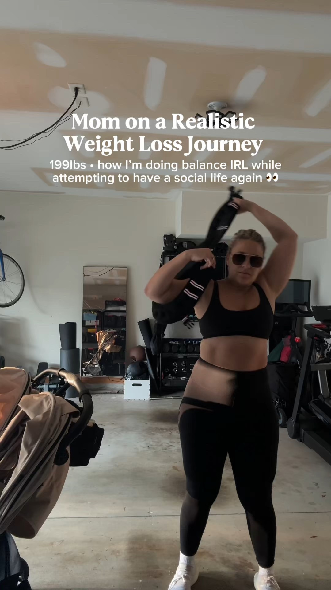 Day in the life fitness journey 