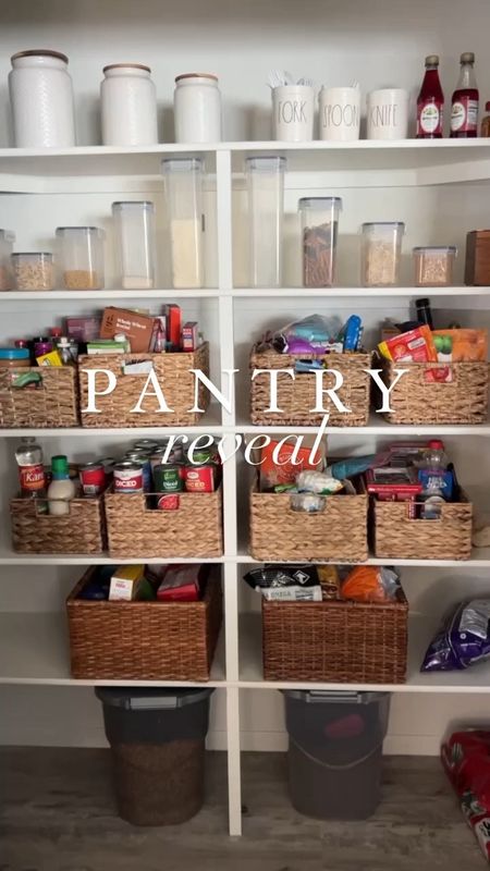 ✨PANTRY REVEAL✨ I’m linking as much as I can here for you guys! Some things I can not link, like the custom cabinetry that my hubby built from scratch! We are so happy with how this space turned out! Tile details: Villa ZELLIGE PEARL OPAL POLISHED CERAMIC TILE  
Art is from hobby lobby  

#LTKMostLoved #LTKhome