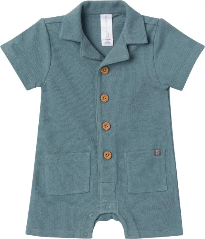 Collared Short Sleeve Romper | Nordstrom