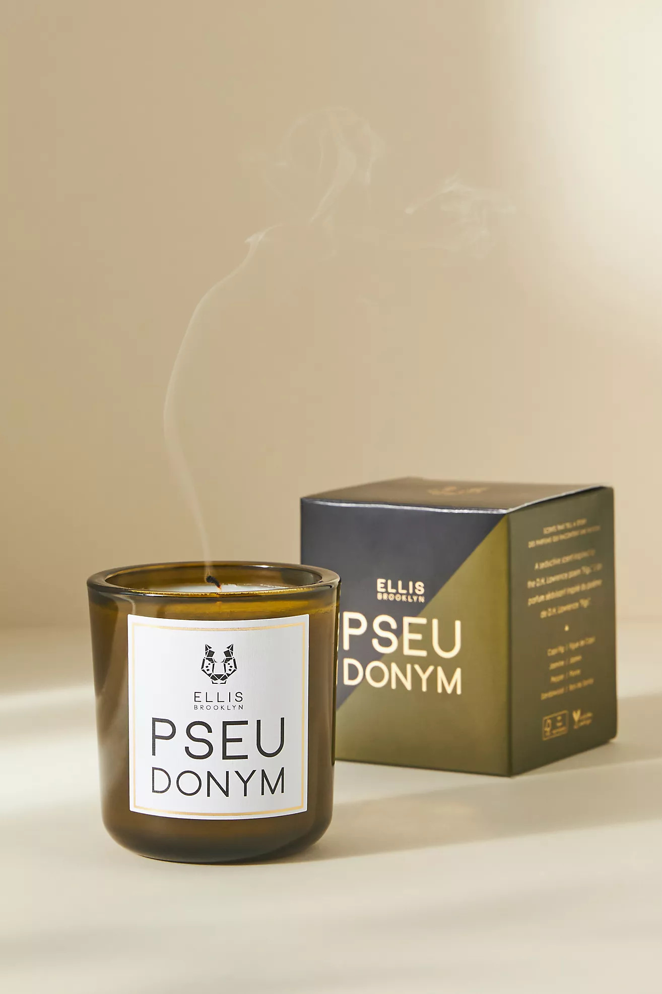 Ellis Brooklyn Pseudonym Boxed Candle | Anthropologie (US)