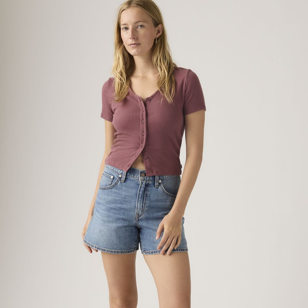 Levi's Cinch Mid-Thigh Lightweight Women's Shorts 29 | Levi's US