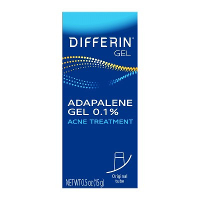 Differin Acne Retinoid Face and Body Treatment Gel Adapalene 0.1% - 15g | Target