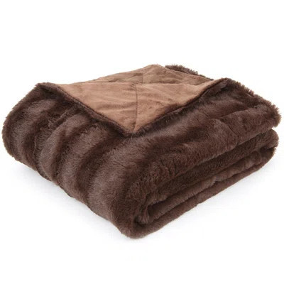 Soft Faux Fur Throw | Wayfair North America