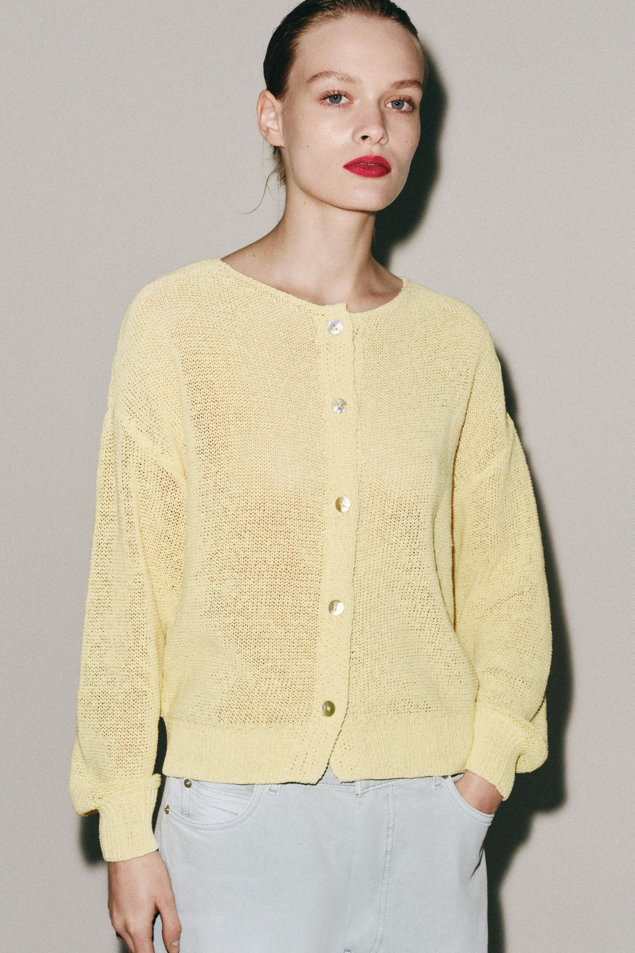 RUSTIC KNIT CARDIGAN | Zara US