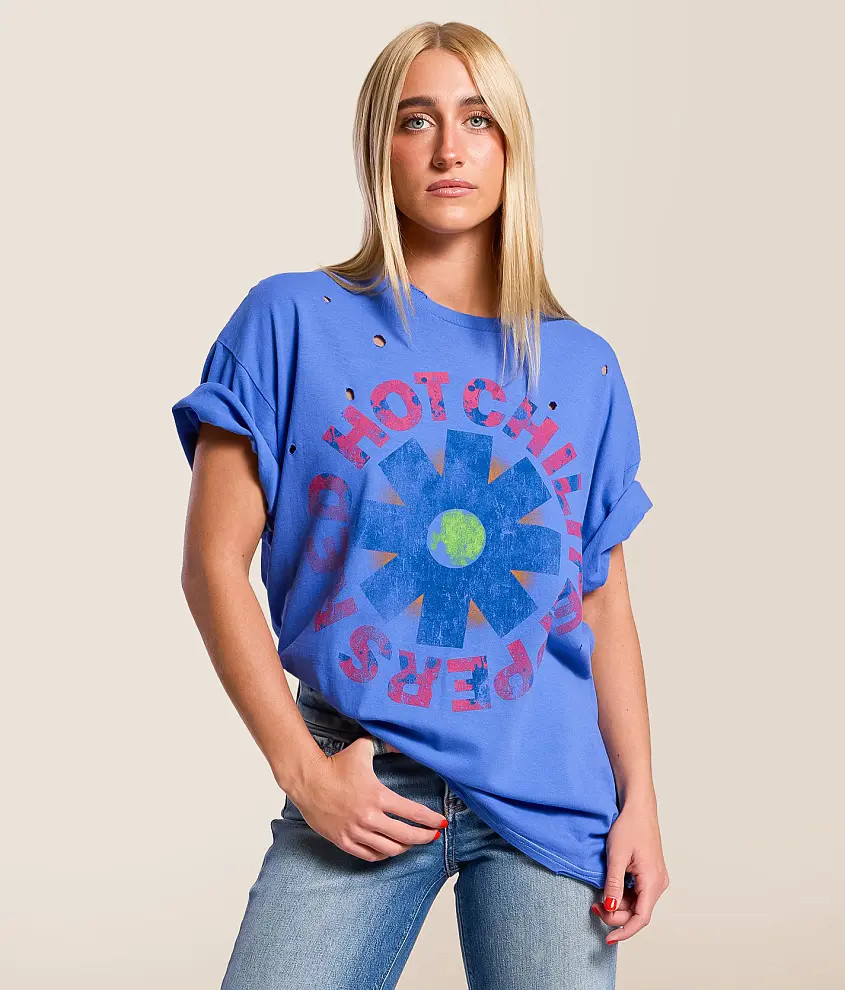Red Hot Chili Peppers Oversized Band T-Shirt | Buckle