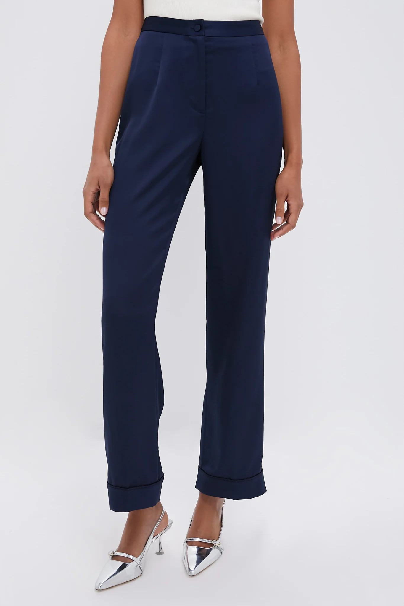 Navy Solene Pants | Tuckernuck (US)