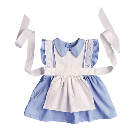 Alice in Wonderland Costume Alice in Wonderland Apron Girls - Etsy | Etsy (US)