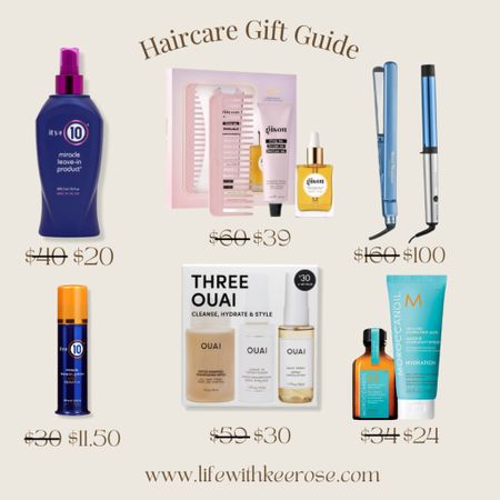 Haircare and hair tools Gift Guide #giftguide 

#LTKHoliday #LTKunder100 #LTKGiftGuide