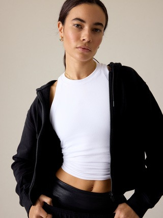 Forever Fleece Full Zip Sweatshirt | Athleta