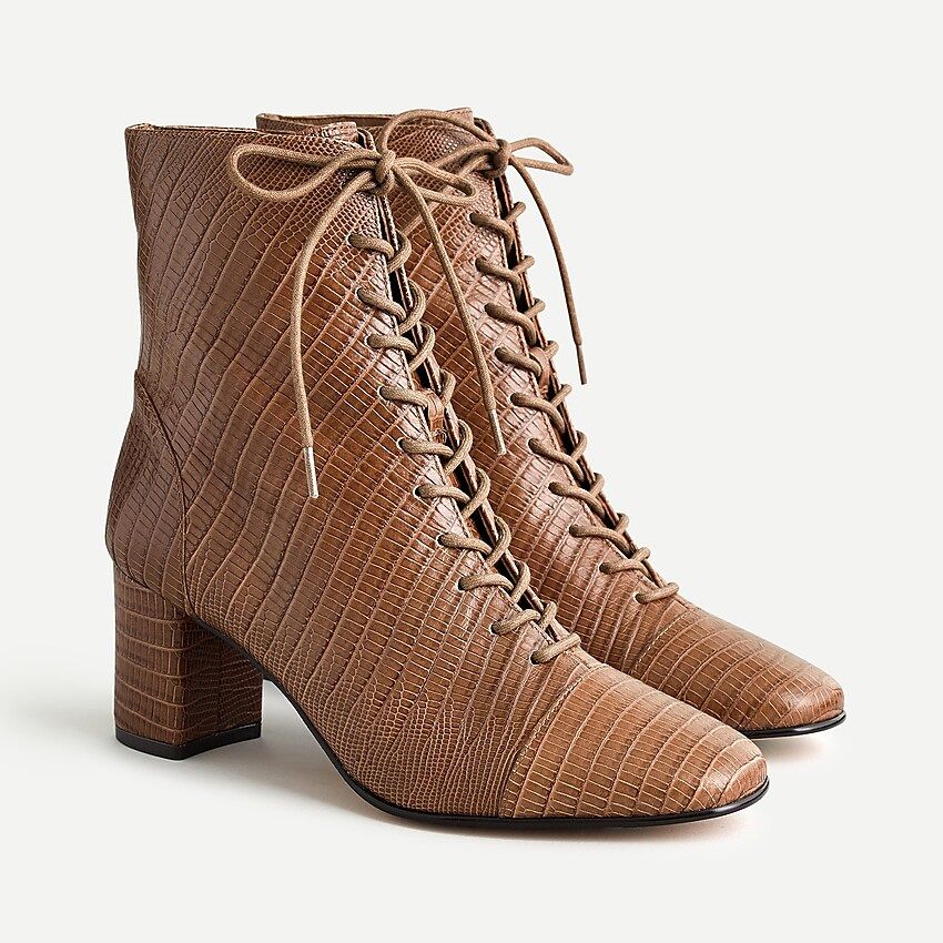 Lace-up boots | J.Crew US