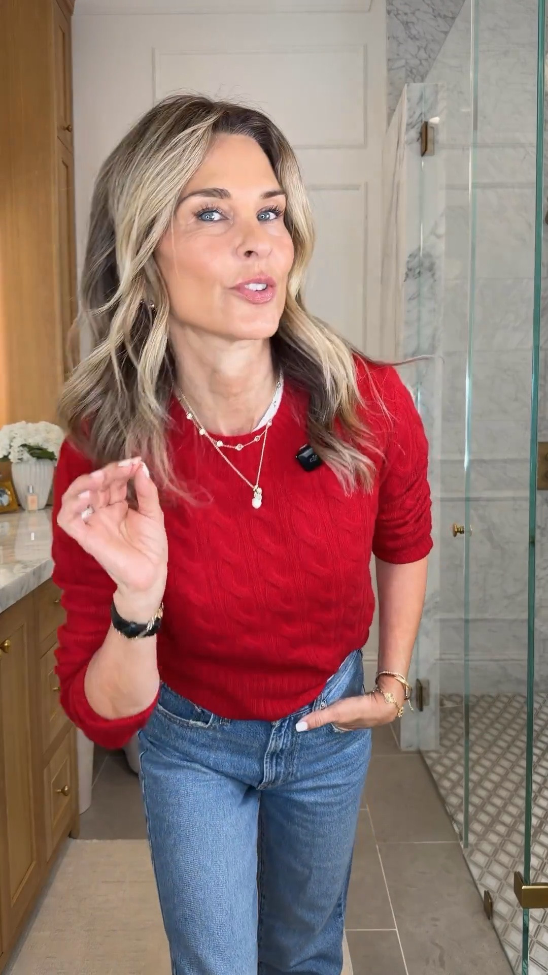 3 sweaters I reach for all fall long! 
I’m 5’6’’ 
-navy cashmere boxy sweater size XS
-gray open cardigan size S
-cashmere cable knit crewneck size S
-ivory cashmere polo top size S
-jeans I like to size up one, they shrink a touch in the wash.

@Quince #quincepartner

#LTKootd #LTKOver40 #LTKgrwm