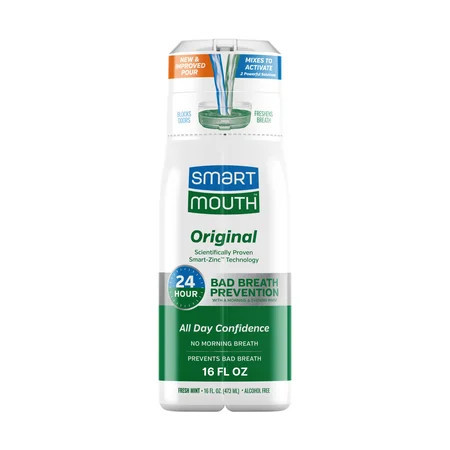 SmartMouth Original Activated Breath Rinse 16 fl oz, Adult | Walmart (US)