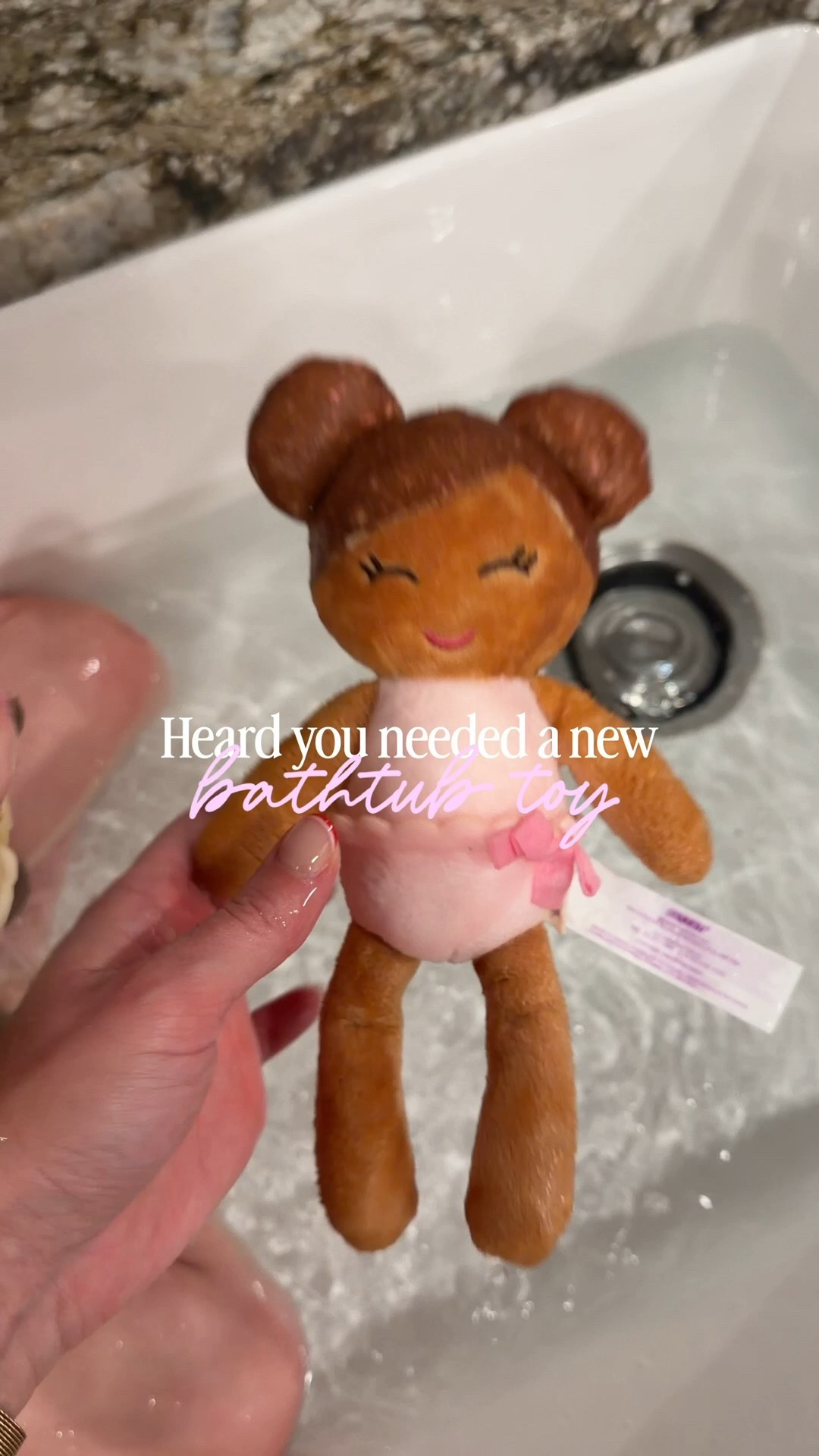 The cutest plush dolls for the bathtub! 🛁 