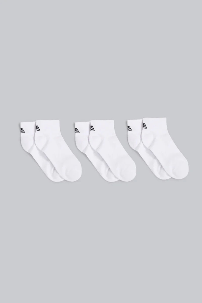 4TH ARQ Branded Trainer Socks White | 4tharq 