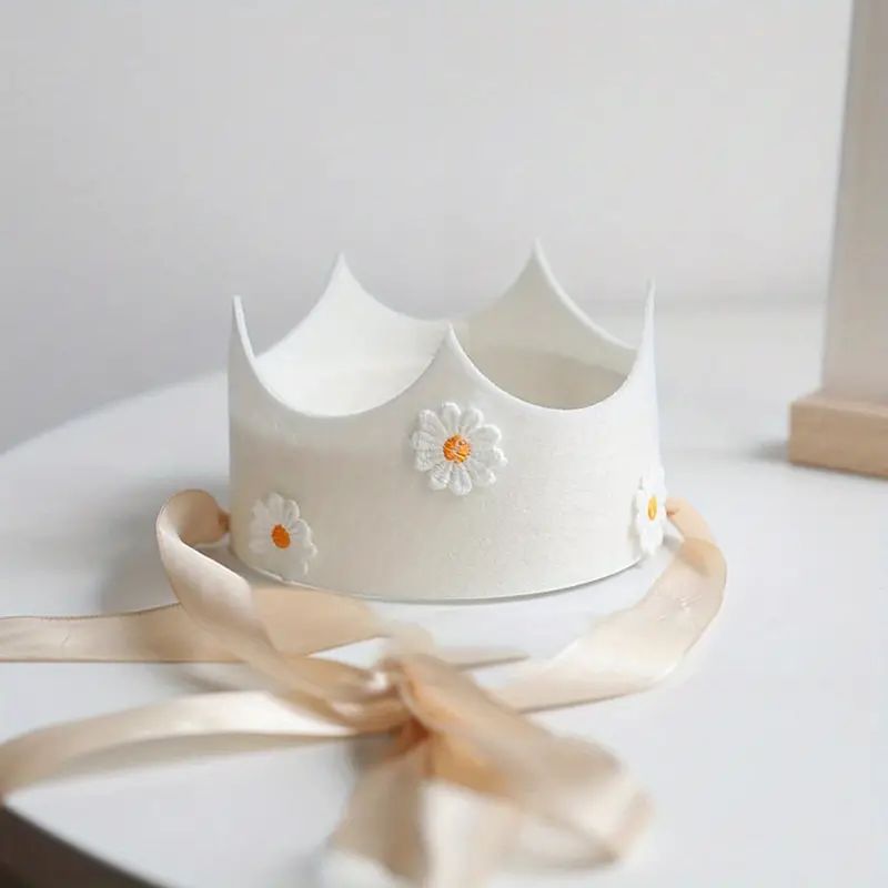 Little Flower Crown Hat Cute Little Chrysanthemum Decoration - Temu | Temu Affiliate Program