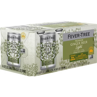 Fever-Tree RL Ginger Beer - 8pk/150ml Cans | Target