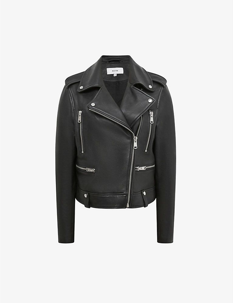 Santiago leather biker jacket | Selfridges