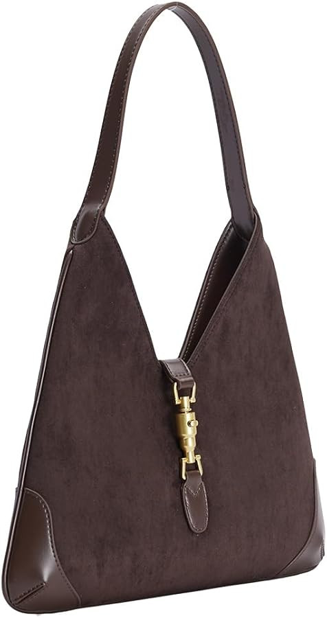 URBAN REVIVO Shoulder Bags for Women Small Trendy Hobo Handbag Y2K Underarm Vintage Purse | Amazon (US)