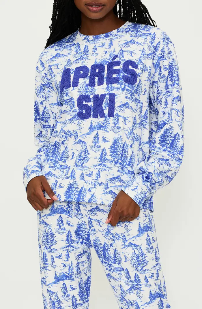 Cassia Après Ski Print Graphic Sweatshirt | Nordstrom