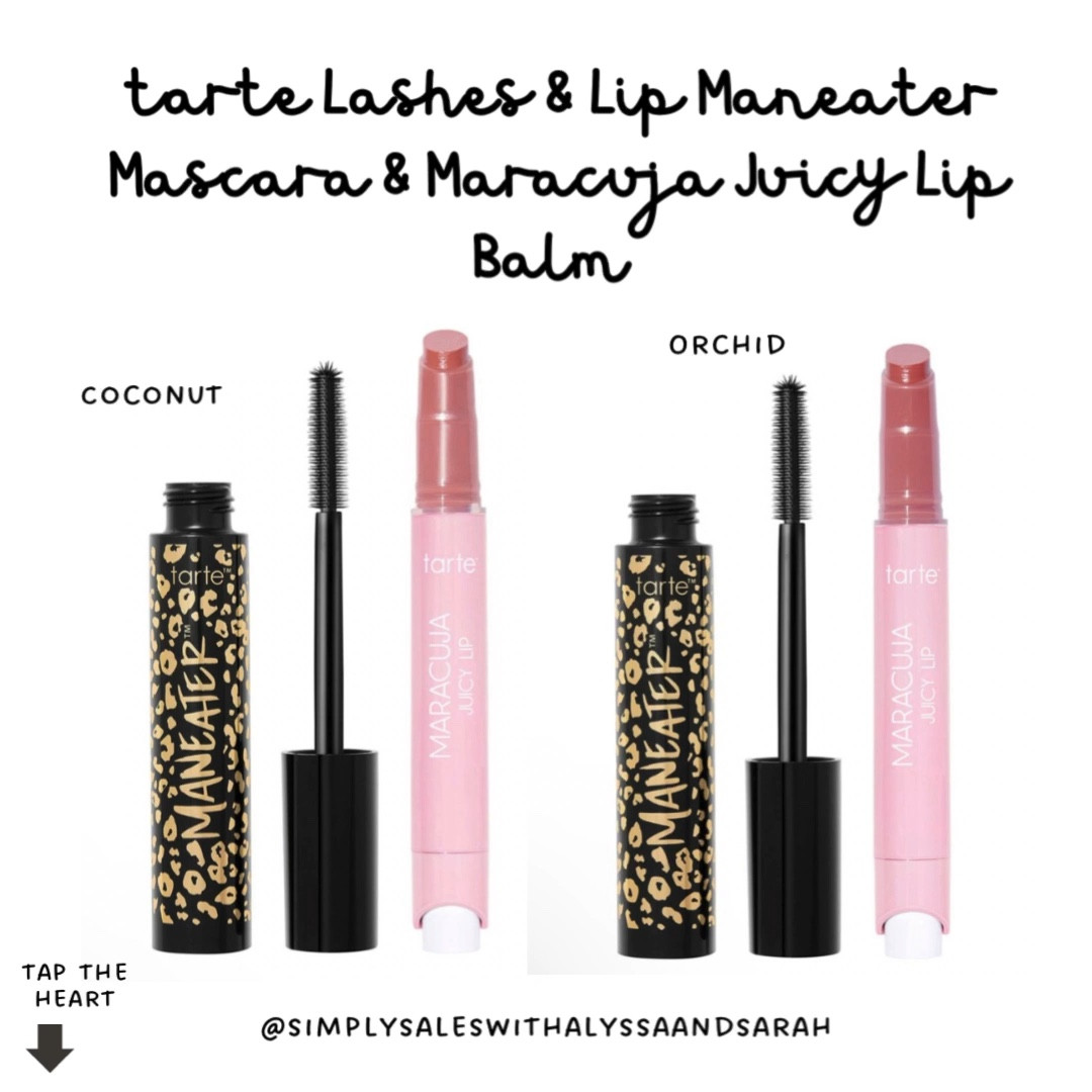 I just got this Tarte Maneater Mascara & Maracuja Juicy Lip Balm set, and I’m loving it! The lip balm is super hydrating, and the mascara gives amazing volume. These would make the perfect gift for yourself or a great stocking stuffer.

Right now, they’re on sale for $16.99 (regularly $34), so it’s a deal you don’t want to miss!

Which shade is your favorite, Coconut or Orchid? Let me know below!

#LTKCyberWeek #LTKGiftGuide #LTKBeauty