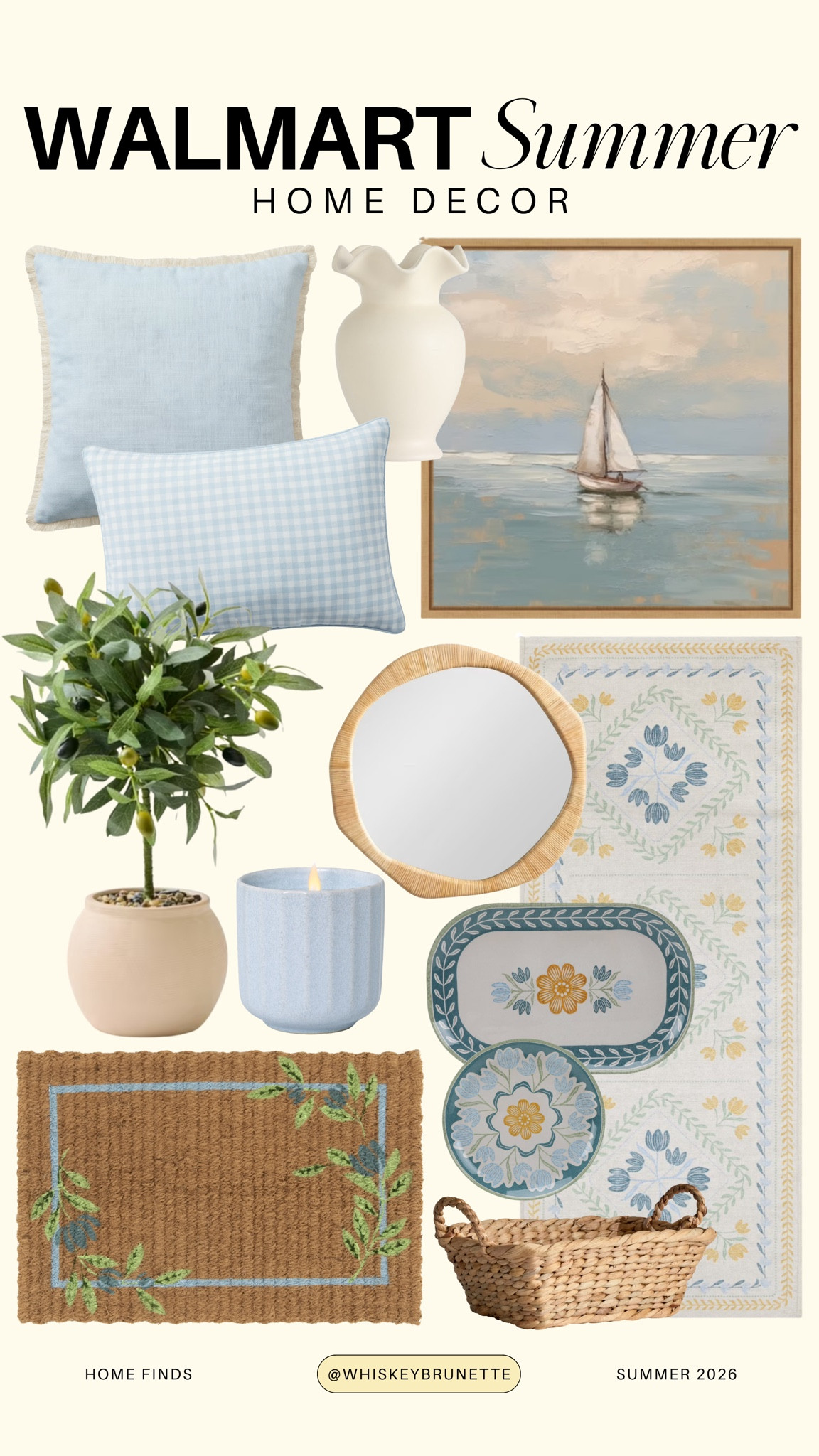 Walmart summer home decor

Coastal living room decor
Light and airy accents
Summer table styling
Outdoor patio decor
Neutral woven textures
Citrus-inspired decorations
Blue and white accents
Seasonal porch refresh
Beach house decorating ideas

#LTKSeasonal #LTKHome #LTKSaleAlert