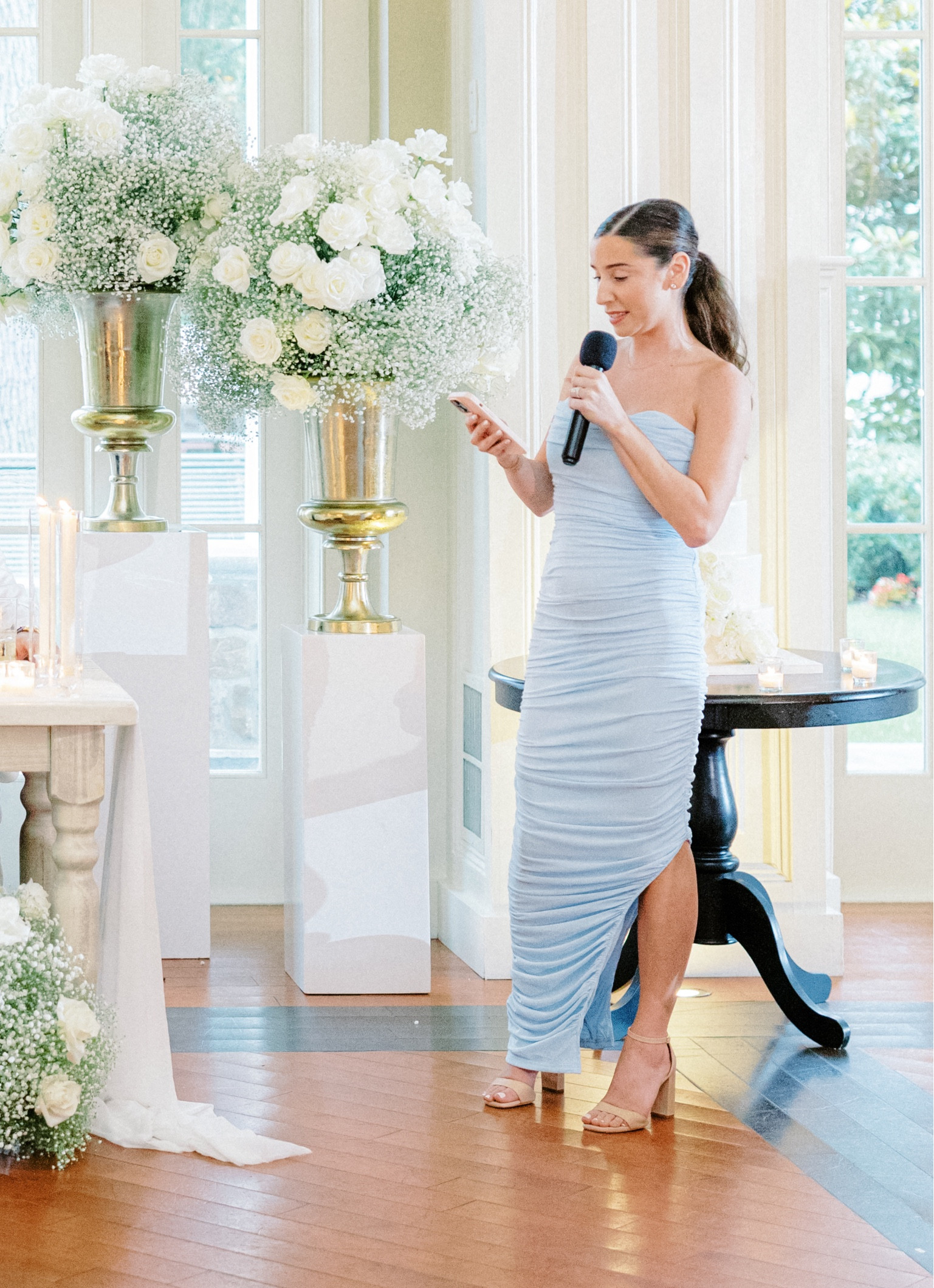 Bridesmaid or wedding dress