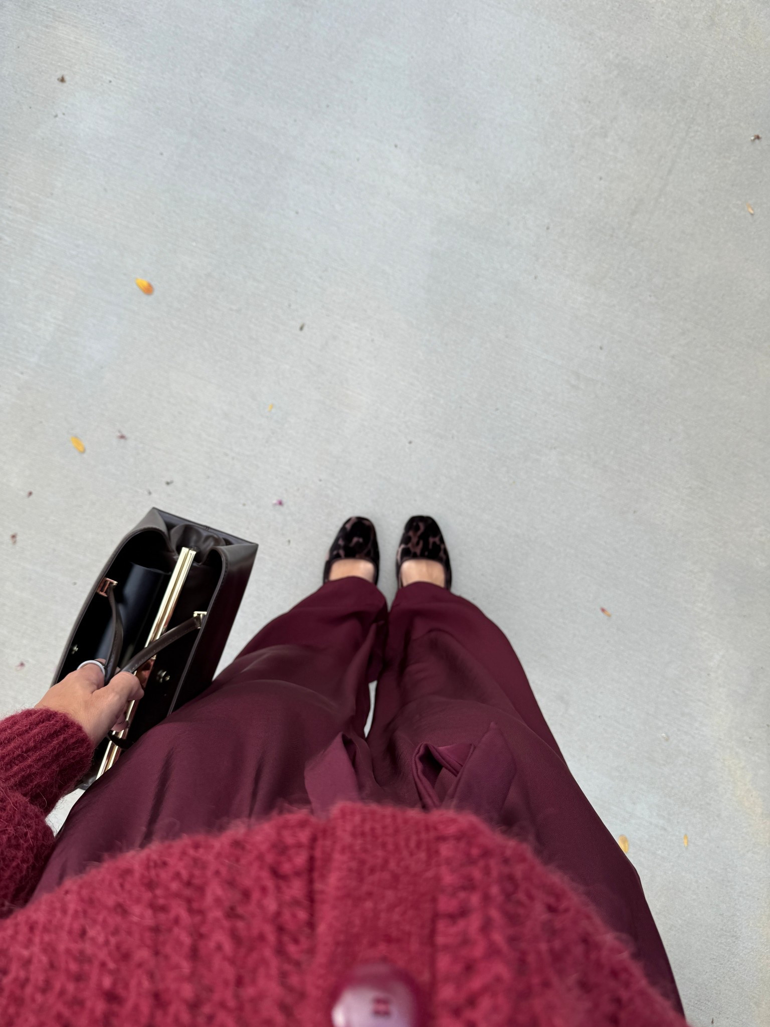 Love a burgundy and brown combo 

#LTKootd #LTKOver40 #LTKSaleAlert