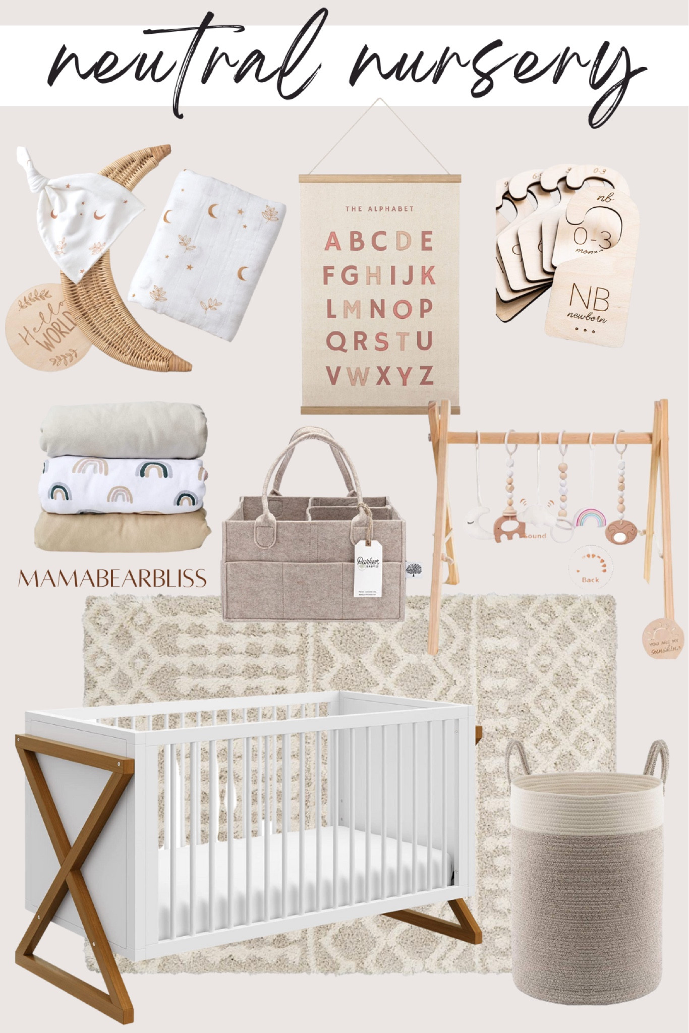 Neutral nursery, baby nursery, baby crib, baby room

#LTKkids #LTKfamily #LTKbaby