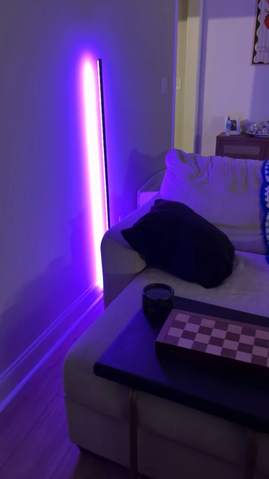 This floor lamp is so cool and not a bad price! It’s under $50 on amazon!  