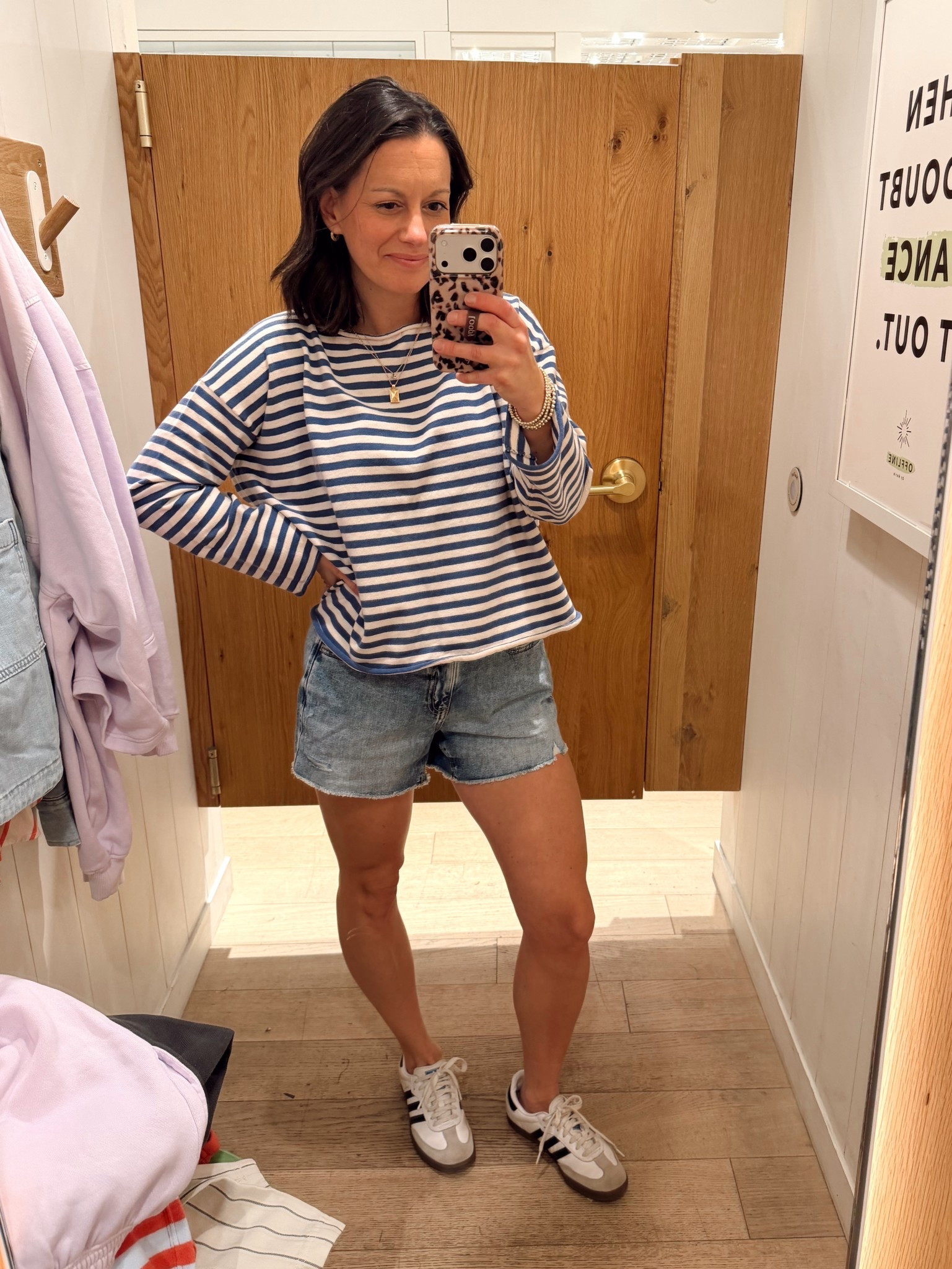 Aerie new arrivals! Sweater runs big - I’m in the small. Jean shorts run true to size - I’m in the small!

#LTKmomlife #LTKSaleAlert #LTKootd