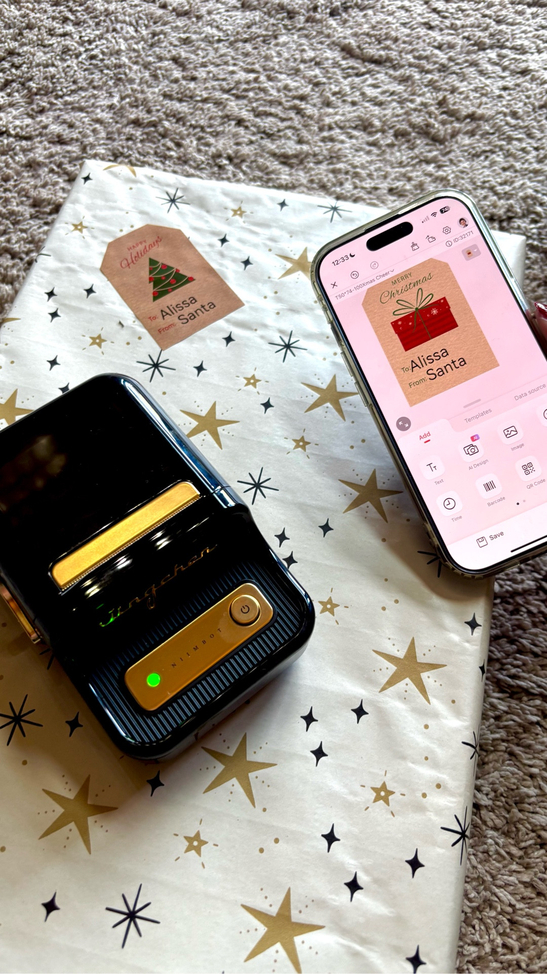 If you love adding little personal touches to your gifts, these finds are so fun. 🎁 

The scratch-off gift bags are honestly the cutest idea for teachers, kids, and Secret Santa. 

And the Christmas label maker? It’s just a fun little gadget that makes labeling your gifts way easier (and way cuter).

Everything’s saved on my Gift Wrapping Essentials list so you can grab them before the rush hits. 

Comment LINKS and I’ll send it straight to your DMs. 🎄

#holidaygifting #christmasgifts2025 #giftwrappingideas #wrappinghacks #amazonfinds #giftideas2025 #amazonmusthaves